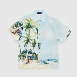 صورة Shirt Palm Tree Design For Boys - 22SS0NB3604