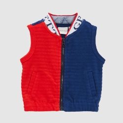 Picture of Red And Blue Vest For Baby Boy- 22SS0LT8705