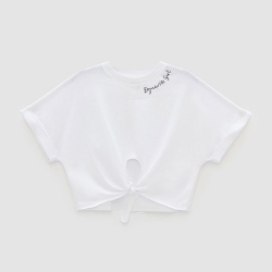 صورة White T-Shirt For Girls - 22PSSTJ4509