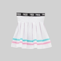 صورة White Ruffled Skirt For Girls - 22SS1TJ4312