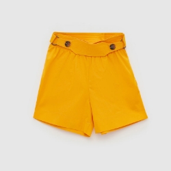 صورة Yellow Short With Belts For Girls - 22SS0TJ4106