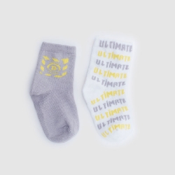 صورة Socks Grey And White For Kids - 22SS0BG1010