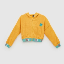 Picture of Yellow Tracksuit Top For Girls - 22SS0TJ4413